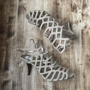 Brash Strappy Open Toe Stiletto